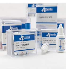 Chembio CB5040 Asetik Asit Test Kiti | 50 - 100 Test (1 Damla Titrant = 50 Ppm Asetik Asit)
