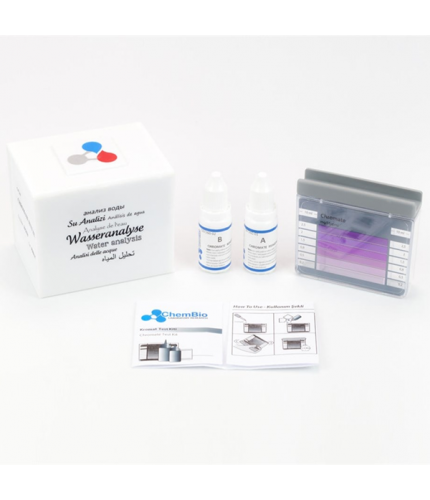 Chembio CB5260 Kromat Test Kiti | 100 Test (0,2 - 0,5 - 1 - 1,75 - 2,5 - 5 Ppm Krom)