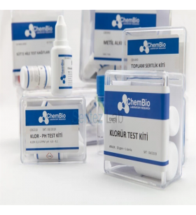 Chembio CB5500 Toplam Sertlik Test Kiti - Fransız Sertliği | 50 - 100 Test