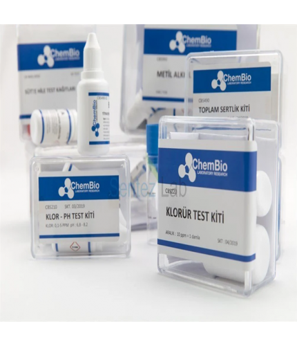 Chembio CB5500 Toplam Sertlik Test Kiti - Fransız Sertliği | 50 - 100 Test