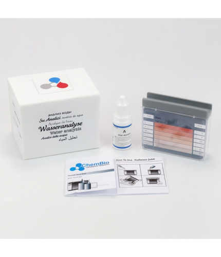 Chembio CB7090 Demir Test Kiti | 100 Test  ( 0,3 - 0,5 - 1 - 2,5 - 4 - 5 Ppm )