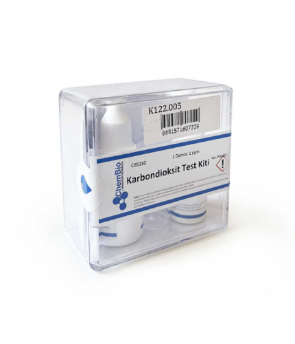 Chembio CB5180 Karbondioksit Test Kiti | 1 Damla Titrant = 1 Ppm Co2