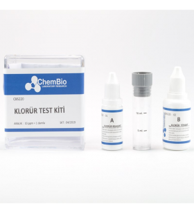 Chembio CB5420 Siyanür Test Kiti | 100 Test  (0,1 - 0,5 - 1 - 2,5 - 5 Ppm)