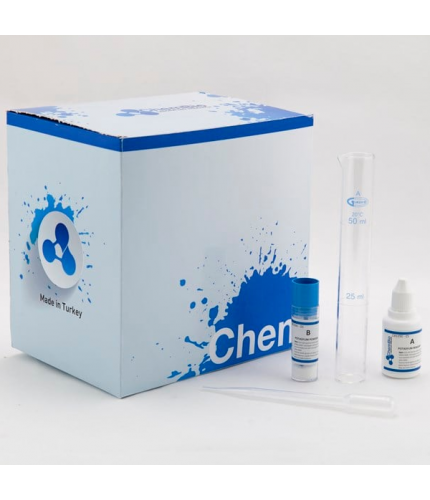 Chembio CB5450 Sülfat Test Kiti | 50 - 100 Test  (50 - 100 - 150 - 200 ppm)