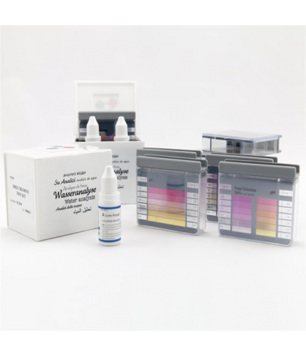 Chembio CB5000 Alkalinite Test Kiti | 50 - 100 Test (1 Damla Titrant = 50 Ppm Caco3)