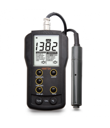 Hanna HI 8734 Üç Menzilli Taşınabilir TDS Metre 