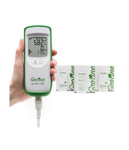 Hanna HI9814K Groline Su Geçirmez Taşınabilir pH/EC/TDS/Sıcaklık Hidroponik Metre Kiti