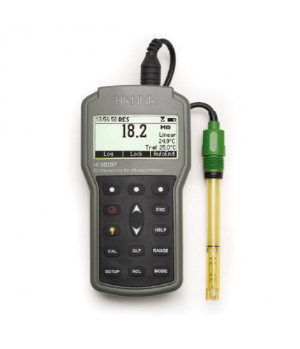 Hanna HI98197 Portatif EC/Rezistive Metre