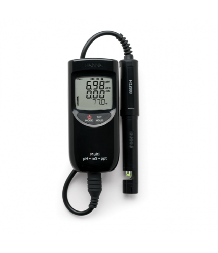 Hanna HI991301 Portatif Su Geçirmez pH/EC/TDS Metre 