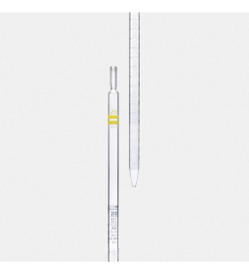 ISOLAB 021.01.050 Pipet - Cam - Dereceli - As Kalite - Grup Sertifikalı - Mavi Skala - 50 ml