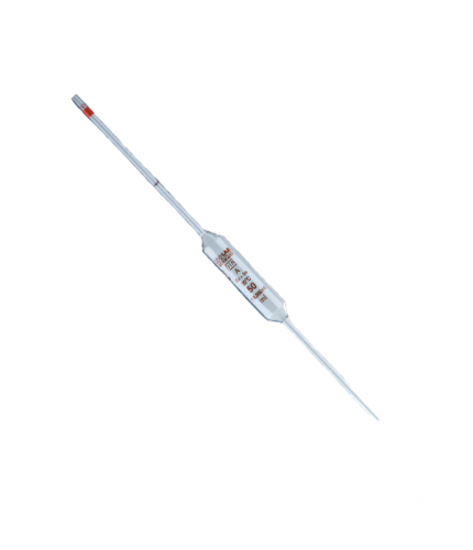 ISOLAB 021.15.015 Pipet - Cam - Bullu - A Kalite - Amber Skala - 15 ml