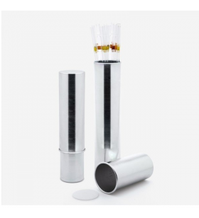 ISOLAB 022.03.003 Pipet Kutusu - Aluminyum - 60 mm Çap - 280 / 420 mm 