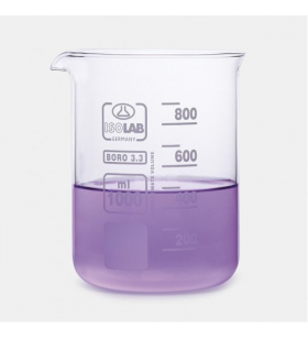 ISOLAB 025.01.800 Beher - Cam - Kısa Form - 800 ml