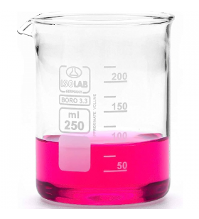 ISOLAB 025.01.005 Beher - Cam - Kısa Form - 5 ml