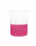 ISOLAB 026.01.050 Beher - P.P - Kısa Form - Kabartma Skala - 50 ml