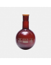 ISOLAB 030.12.501 Balon - Amber - Cam - Şilifli boyun - Dibi yuvarlak - 500 mL - NS 29/32  
