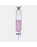ISOLAB 031.06.250 Ayırma Hunisi - Cam - Silindirik - Dereceli - Ptfe Musluklu - 250 ml