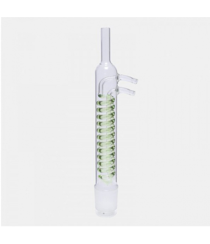 ISOLAB 035.13.500 Soğutucu ''Soxhlet” ''Dimroth”   ''Cam Yan Kollu’’  Ns 45/40  500 ml