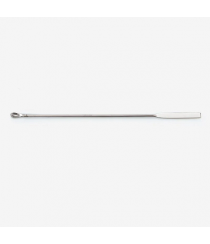 ISOLAB 047.06.210 Spatül - Paslanmaz Çelik - Mikro Kaşıklı - 210 mm