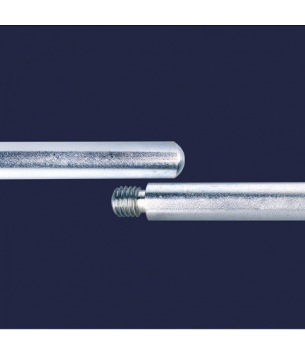 ISOLAB 049.07.006 Stant Borusu - Galvanize Çelik - Uzunluk 1000 mm
