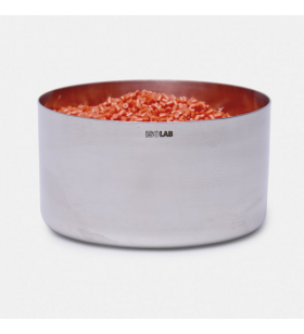 ISOLAB 049.08.110 Kristalizasyon Kutusu - Paslanmaz Çelik - Çap 110 mm