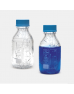 ISOLAB 061.01.250C Şişe - Borosilikat Cam - Şeffaf - Vidalı Kapaklı - 250 ml - Yüzey Kaplı