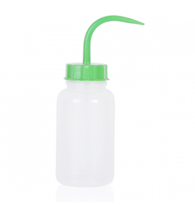 ISOLAB 062.09.05G Piset - Geniş Boyun - P.E. - 500 ml - Yeşil Kapak