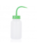 ISOLAB 062.09.05G Piset - Geniş Boyun - P.E. - 500 ml - Yeşil Kapak