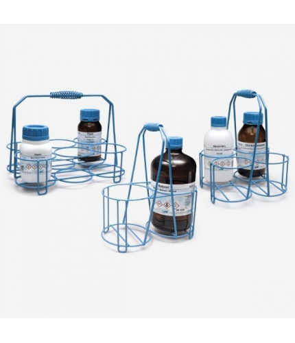 ISOLAB 062.66.901 Şişe Sepeti - Tel - 1000 ml Şişeler İçin