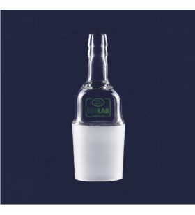 ISOLAB 065.22.029 Adaptör - Nozül - Düz - Musluksuz -Çap 10 mm - Erkek Şilif : NS 29/32