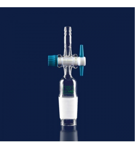 ISOLAB 065.24.029 Adaptör - Düz - Musluklu - Çap 10 mm - Erkek Şilif : NS 29/32