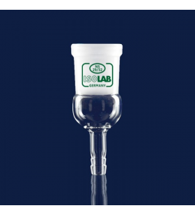 ISOLAB 065.26.014 Adaptör - Düz - Musluksuz - Çap 10 mm - Dişi Şilif : NS 14/23