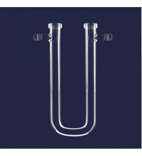 ISOLAB 065.62.180 Kurutma Tüpü - U Şekilli - 180 mm - Çap : 18 mm - Dişi Şilif : NS 14/23