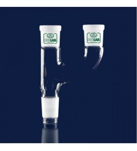 ISOLAB 065.43.006 Adaptör - Çoklu - 2 Boyunlu - Paralel - Dişi Şilif : NS 29/32 - Erkek Şilif : NS 29/32 - Paralel Dişi Şilif : NS 29/32