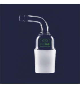 ISOLAB 065.23.029 Adaptör - Eğimli - Musluklu - Çap 10 mm - Erkek Şilif : NS 29/32