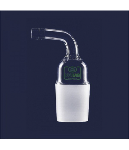 ISOLAB 065.23.029 Adaptör - Eğimli - Musluklu - Çap 10 mm - Erkek Şilif : NS 29/32